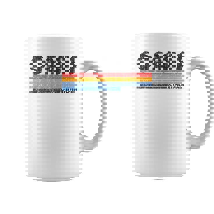 ヴィンテージ70年代80年代スタイルオアシス、Ca コーヒーマグ