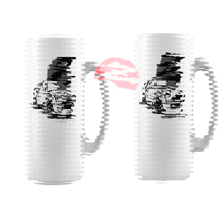 ヴィンテージジャパニーズクラシックカー、レーシングモータースポーツ コーヒーマグ