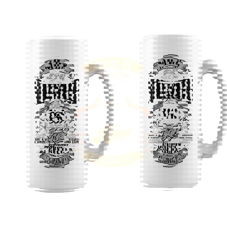 ヴィンテージ還暦祝い 1965年11月生まれ 60歳 コーヒーマグ