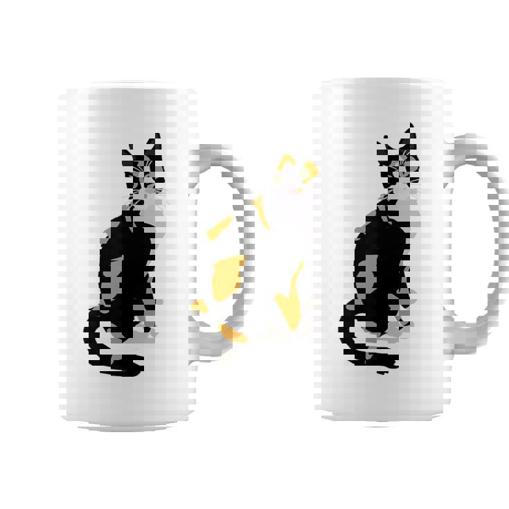 三毛猫ポートレート かわいい三毛猫 三毛猫好き コーヒーマグ