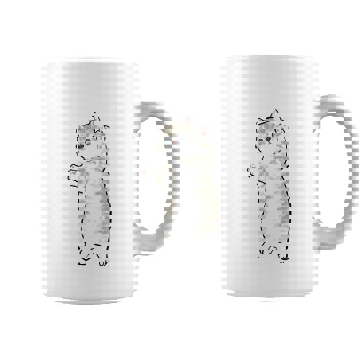 五十歩ひゃっほう 猫 ネタ ことわざ ことわざのもじり ジョーク ギャグ ダジャレ ツッコミ おもしろ メンズ 半袖 長袖tシャツ コーヒーマグ