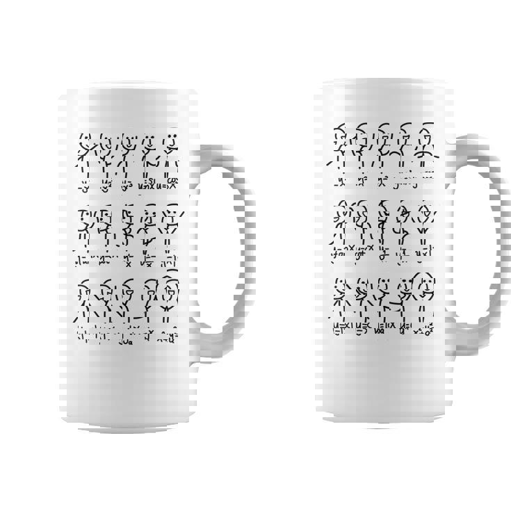 代数ダンス 面白い関数 グラフ 図表 数学方程式 コーヒーマグ