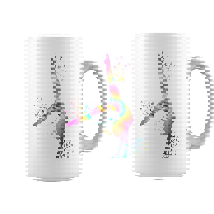 体操 床付き 女の子 キッズ 新体操 コーヒーマグ