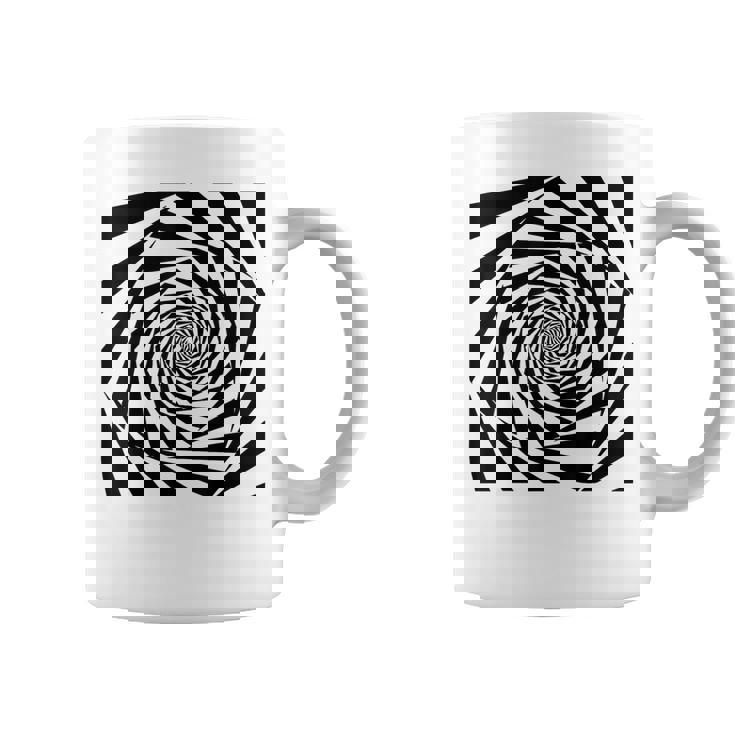 催眠術師 ヒプノシス グラフィック 目の錯覚 トリッピー スパイラル 幾何学模様 コーヒーマグ