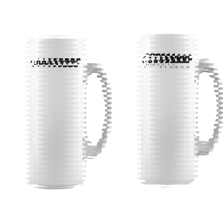 写真 絞り カメラ レンズ サイズ 写真家 写真 コーヒーマグ