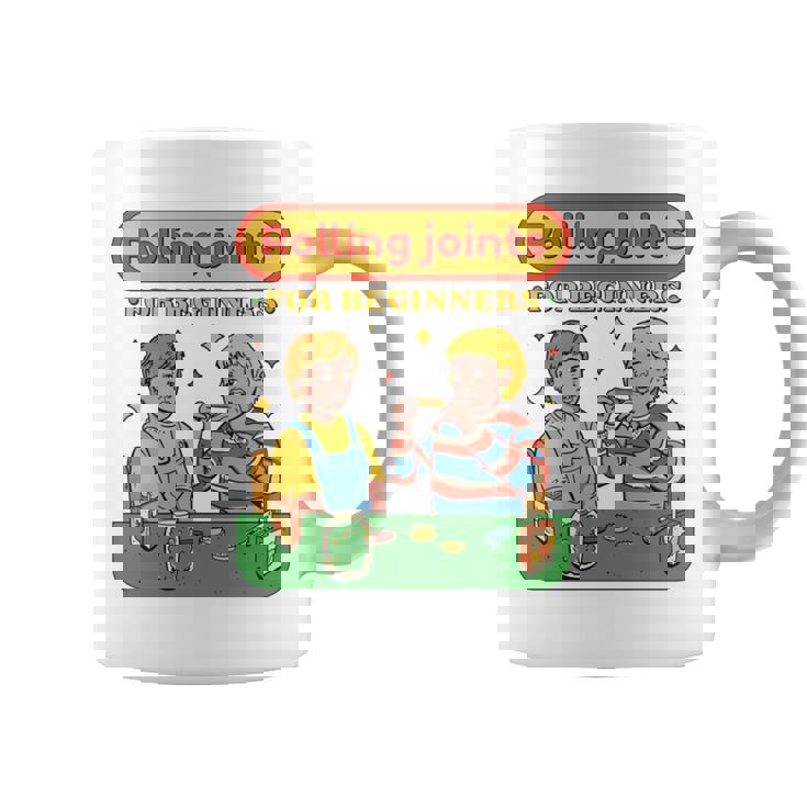 初心者向けツイストジョイント 大麻マリファナ 長袖tシャツ コーヒーマグ