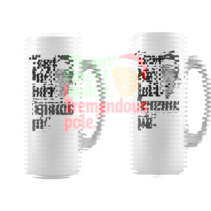 北極I Build It Tremendous Pole 面白い トランプ クリスマス コーヒーマグ