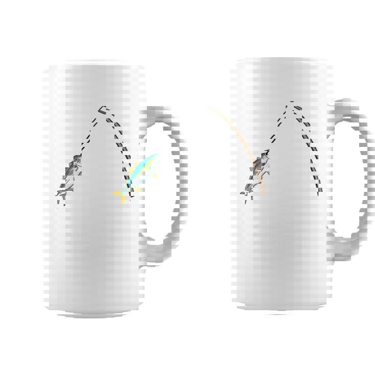 右往左往 さお うお おもしろデザイン 長袖tシャツ コーヒーマグ