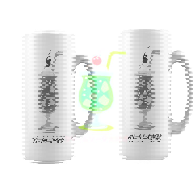 和風クリームソーダ レトロ メロンフロート カワイイ 美学 コーヒーマグ