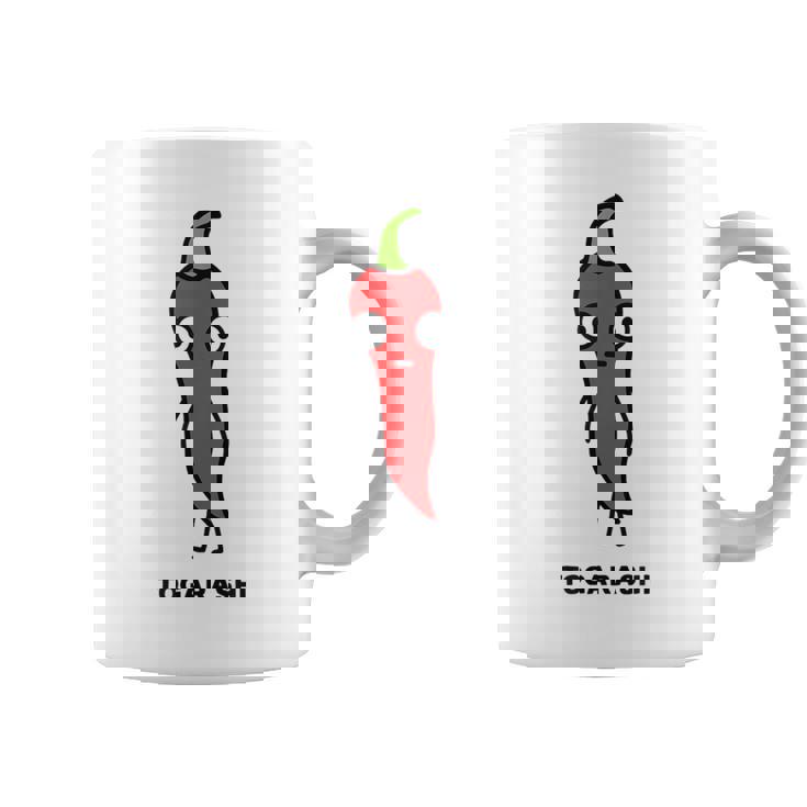 唐辛子 顔 イラスト かわいい おもしろ 面白い 簡単 シンプル ゆるい 野菜 コーヒーマグ