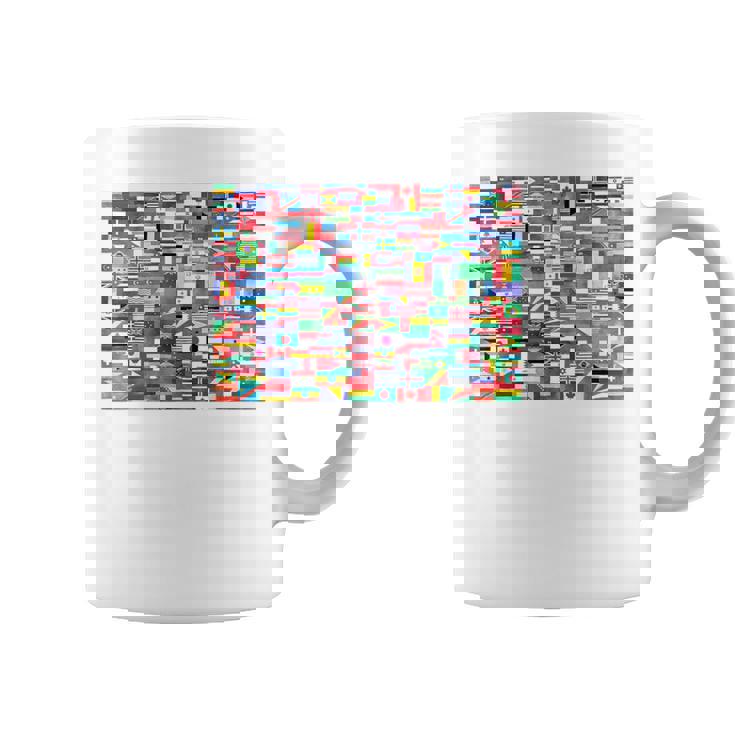 国際世界旗 国旗 世界地図 地球儀 コーヒーマグ