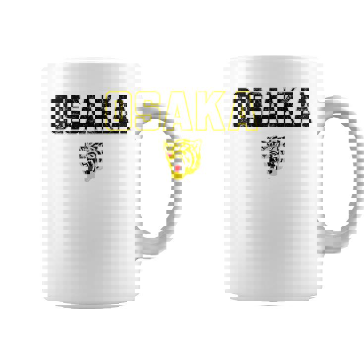 大阪タイガース ヴィンテージ 日本野球 ブラック コーヒーマグ