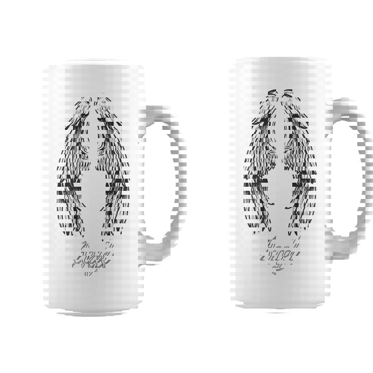 天使 背中には天使の羽 コーヒーマグ