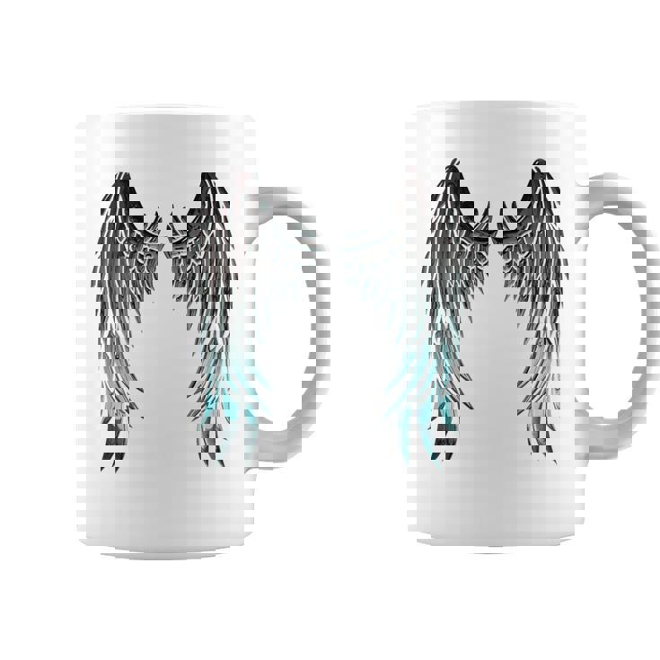 天使の羽 バックプリント コーヒーマグ