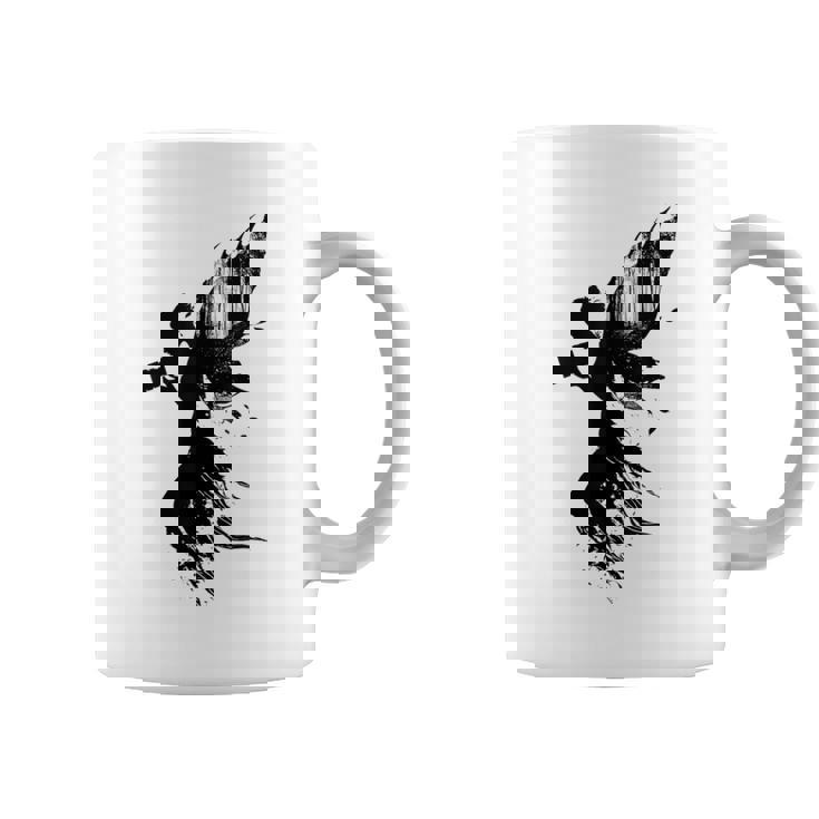 妖精 神話 ホールド カメラ グラフィック ファンタジー ポートレート 妖精 コーヒーマグ