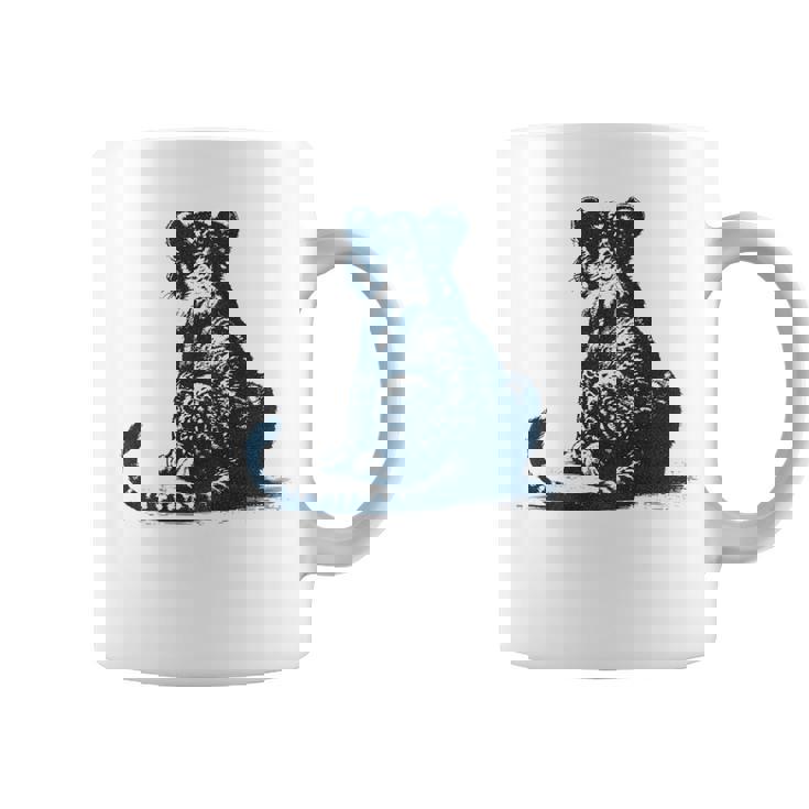 子ライオン – 子ライオンの後姿 コーヒーマグ