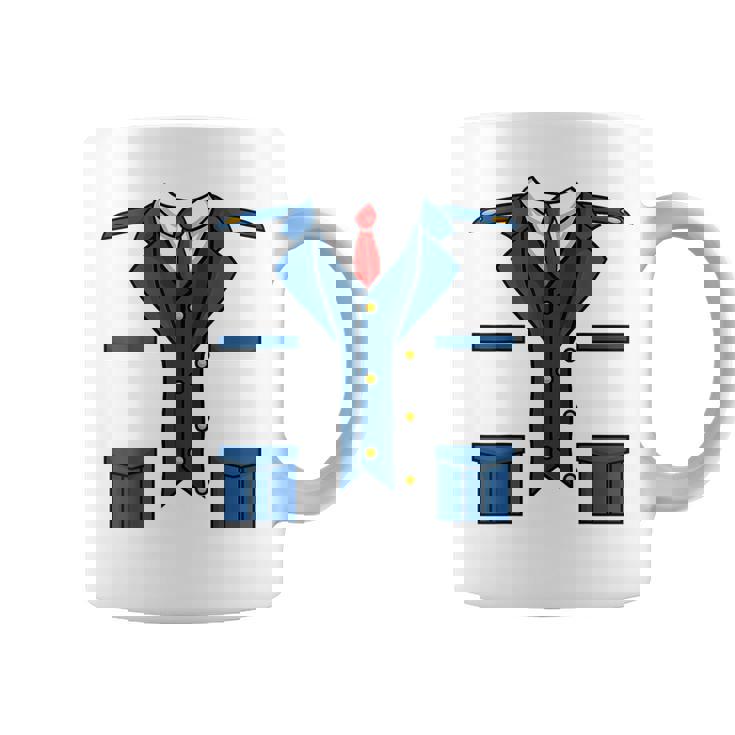 子供の男性、女性、列車の運転士の車掌衣装 コーヒーマグ