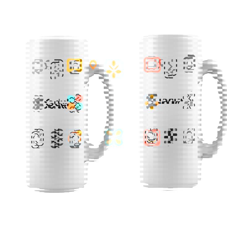 幸運を Good Luck！ロゴ アイコン 3 コーヒーマグ