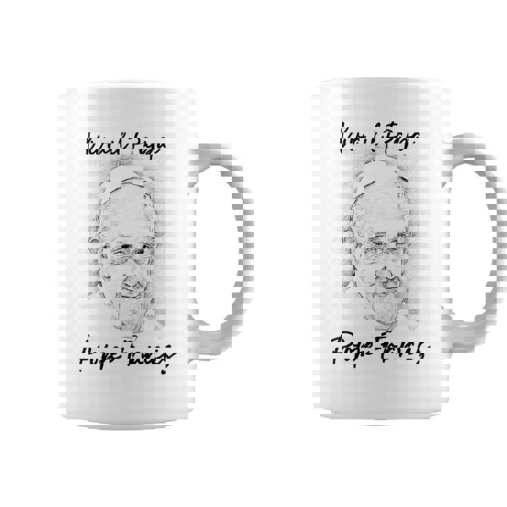 教皇フランシスコ クリスチャン カトリック ビバ イル パパ 教皇 フランシスコ コーヒーマグ