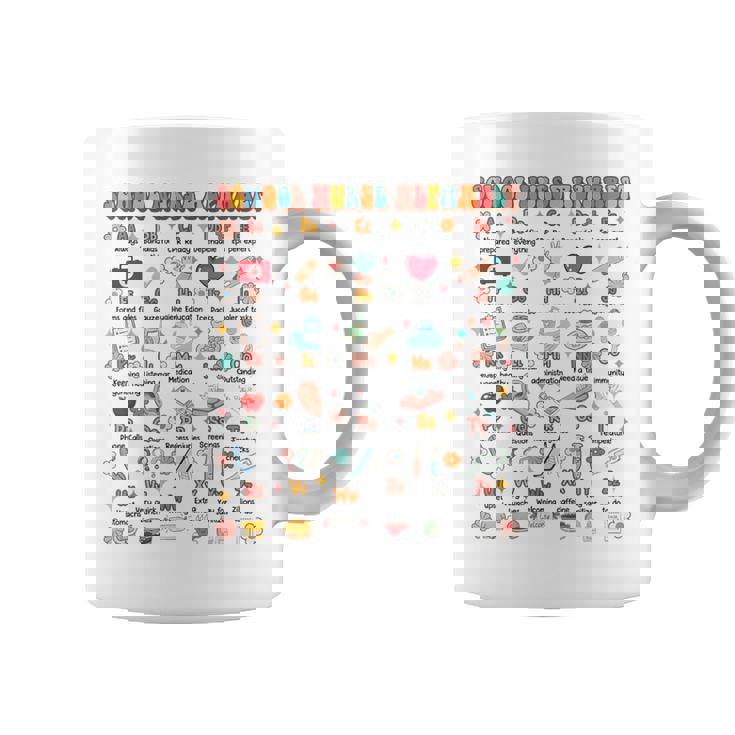 新学期 面白い 学校 看護師 アルファベット 学校 看護師 生活 コーヒーマグ