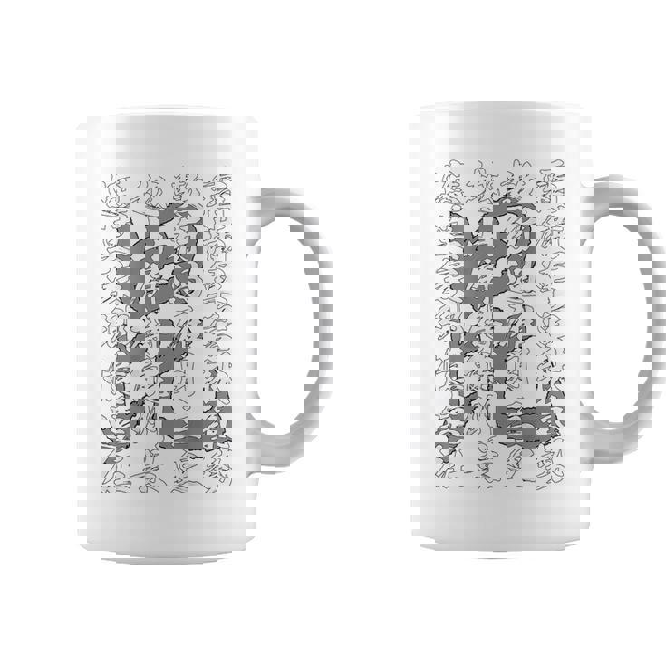 日本 侍 武士 上杉謙信 漢詩 九月十三夜 漢字 毘沙門天 旗印 バックプリント コーヒーマグ