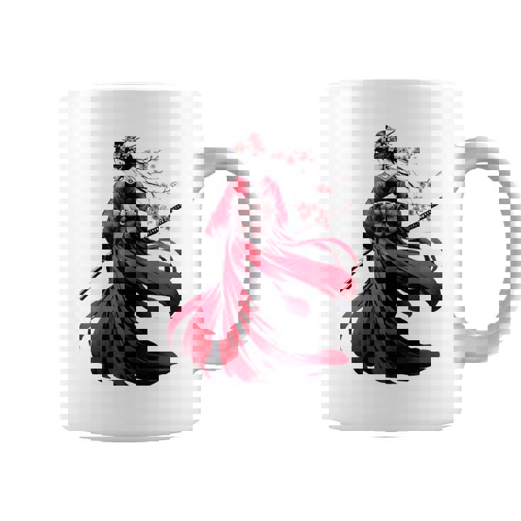 日本のサムライ フローラルウォリアーフラワー 桜 コーヒーマグ