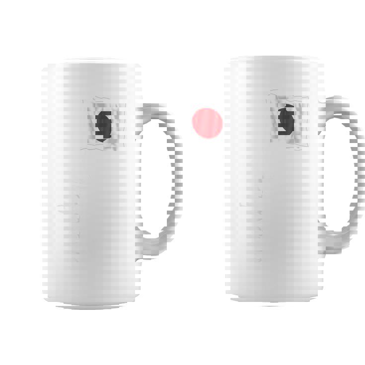 日本代表 ひの丸 日本国旗ポール 裏 コーヒーマグ