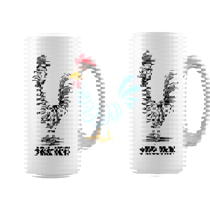 春のチキンチキンポゴスティックファニーチキン コーヒーマグ