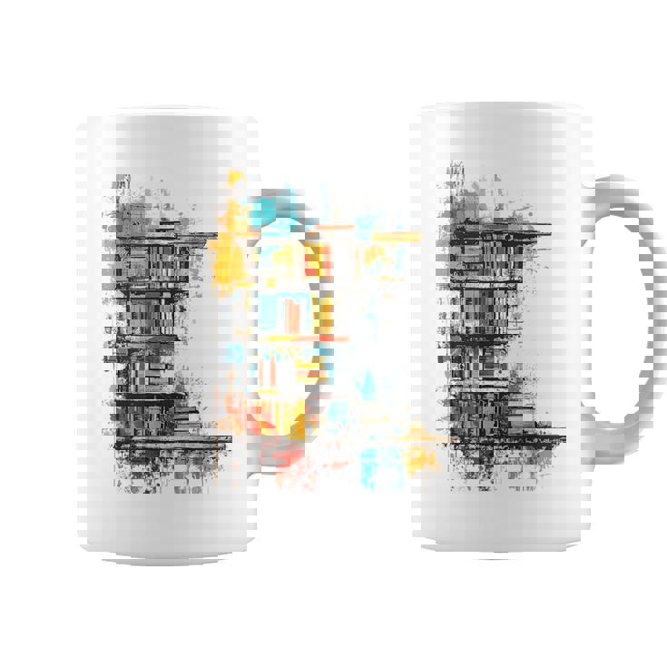 本 抽象的 グラフィック デッサン イラスト 絵画 本 コーヒーマグ