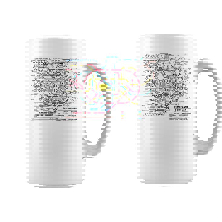 東京地下鉄地図 地図 東京地下鉄 コーヒーマグ