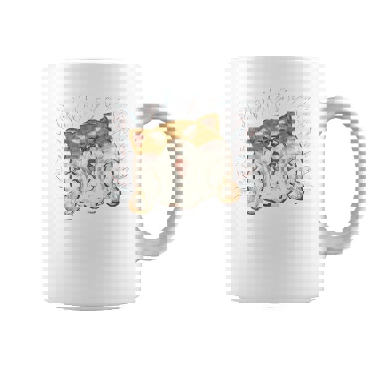 柴犬 かわいい いぬ 子犬 ペット おもしろ 動物 アート イラスト 長袖tシャツ コーヒーマグ