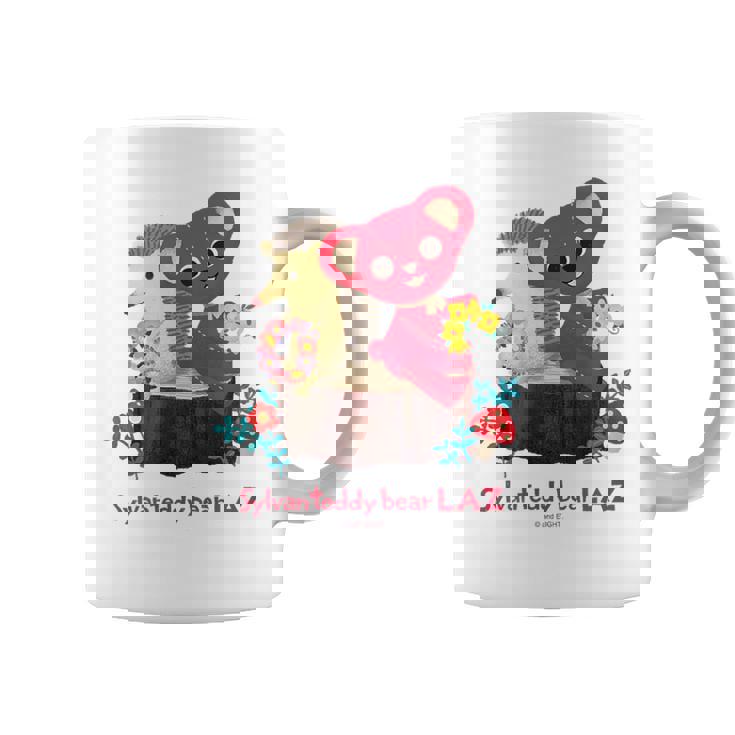 森のぬいぐるみラズ ラズとチッチ コーヒーマグ