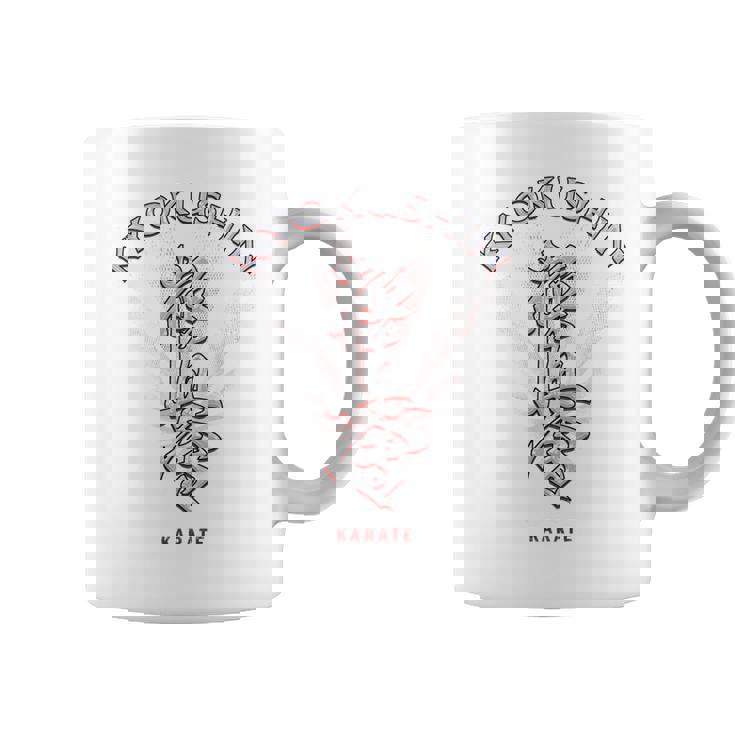 極真会館空手、バックプリント コーヒーマグ