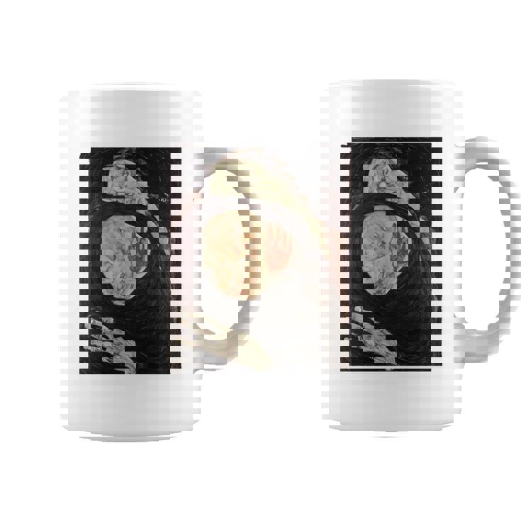 死んだ母 エゴン・シーレ作 1910 長袖tシャツ コーヒーマグ