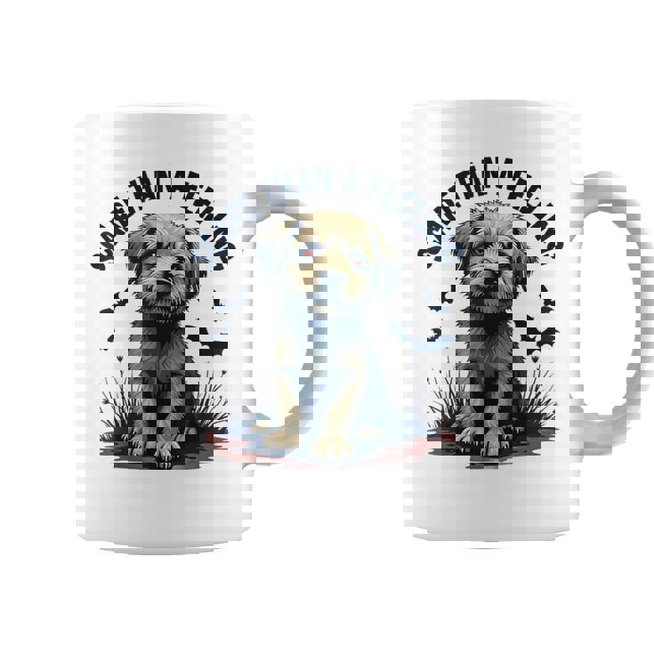 気持ちより怖い愛らしい子犬 コーヒーマグ