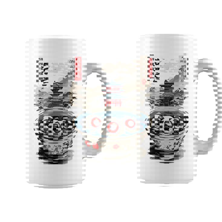 浮世絵ジャパン オカルトホラー ハロウィン 妖怪ラーメン エステ コーヒーマグ