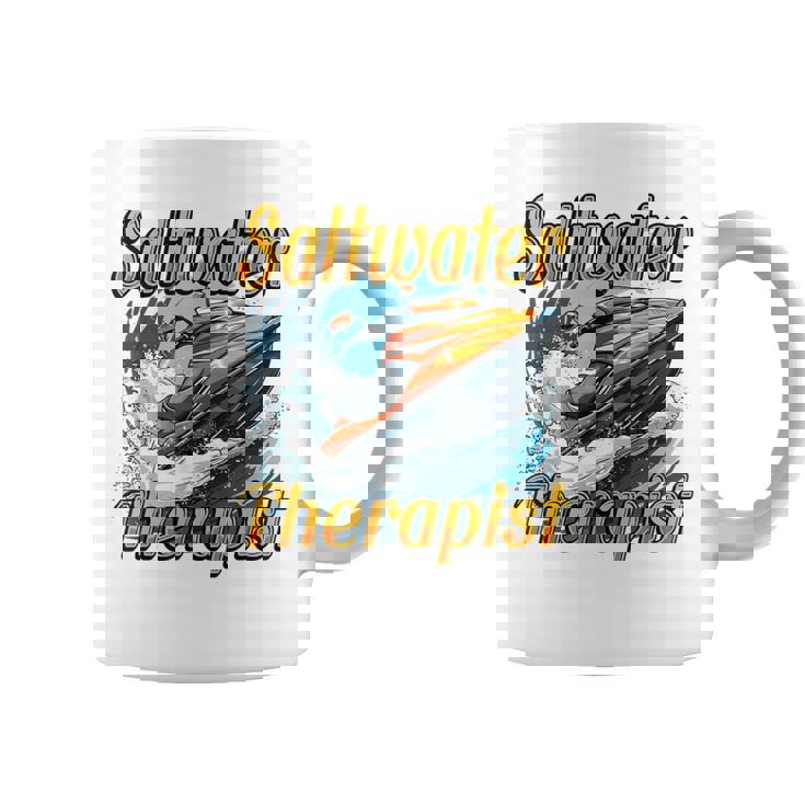 海水療法士ジェットスキー愛好家 コーヒーマグ