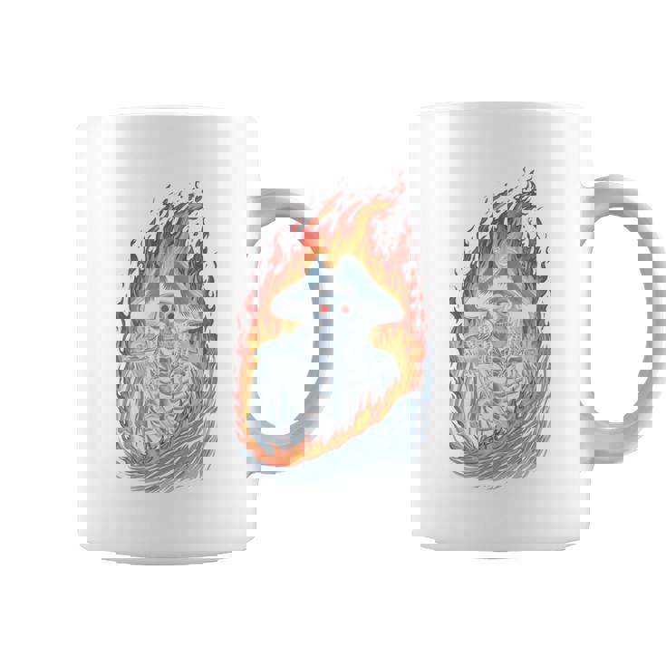 海賊スケルトン スカルとクロスボーン ジョリーロジャー グラフィック 長袖tシャツ コーヒーマグ