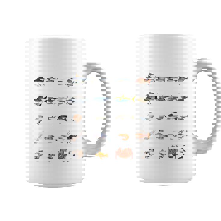 海鮮 ネタ 面白いtシャツ おもしろ 食べ物 文字入り メンズ 面白い 服 オリジナル グッズ 文字tシャツ プレゼント 長袖tシャツ コーヒーマグ