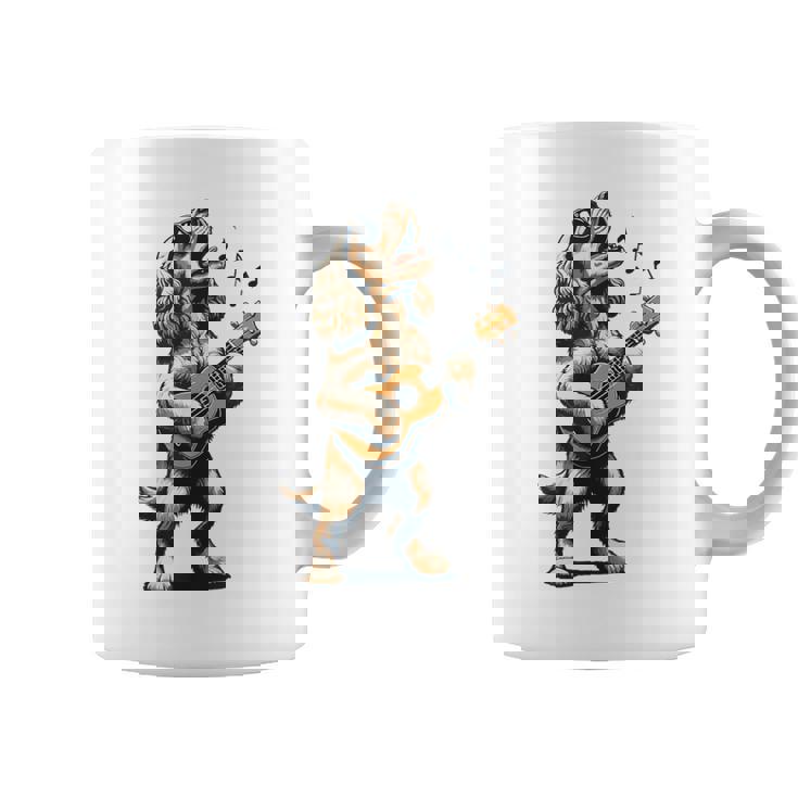 犬 演奏 ギター 歌う アメリカン コッカー スパニエル 面白い コーヒーマグ