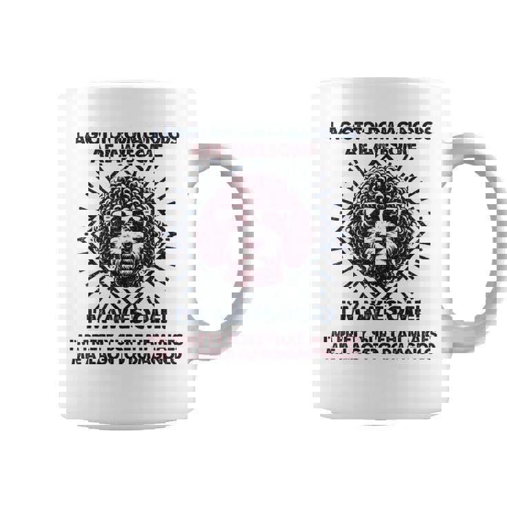 犬のお父さんはすごい-ブリード・ラゴット・ロマニョーロ・ドッグ・マム コーヒーマグ