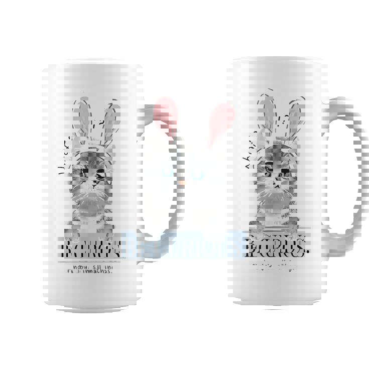 猫 面白い ネコ 可愛い うさぎ 猫好きにお勧め うさ耳ねこ コーヒーマグ