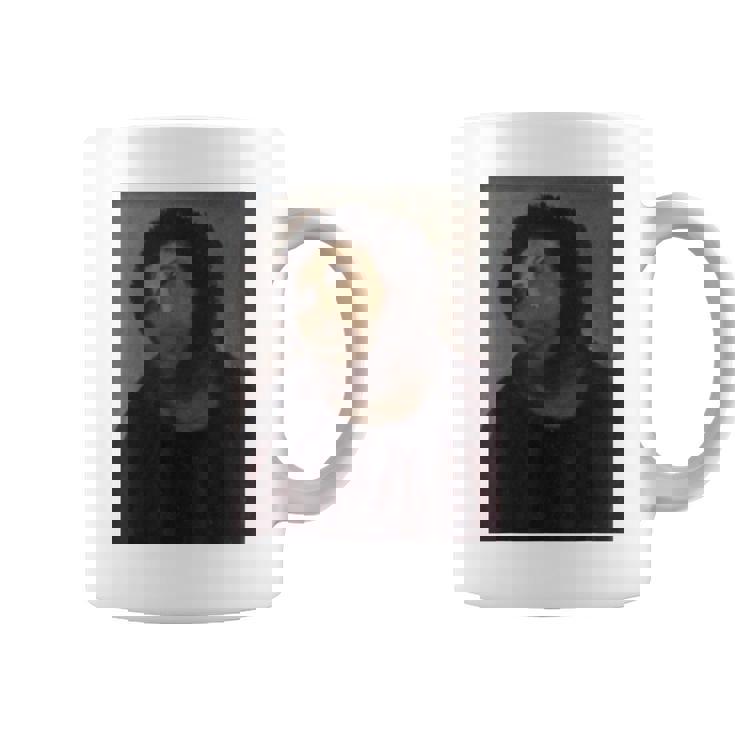 猿のイエスの絵、台無しにされたキリスト、フレスコ、ボッチドアートミーム。 コーヒーマグ