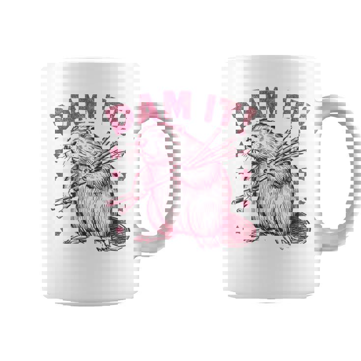 皮肉なビーバー コーヒーマグ