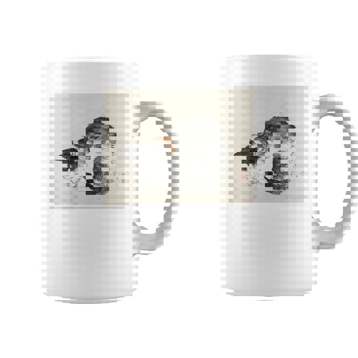 眠れる猫 子猫 このばいれい 日本 美術 絵画 かわいい 墨 コーヒーマグ