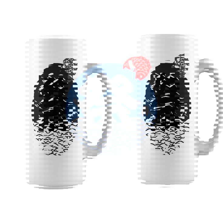 祭 まつり お祭り 海 富士山 鯛 夏祭り 秋祭り 花火大会 納涼まつり カジュアル はっぴのようなおもしろワッショイ コーヒーマグ