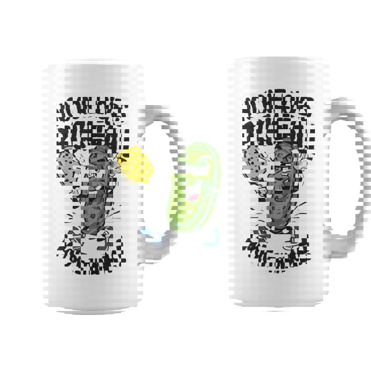 私ほどピックルボールが好きな人はいない コーヒーマグ