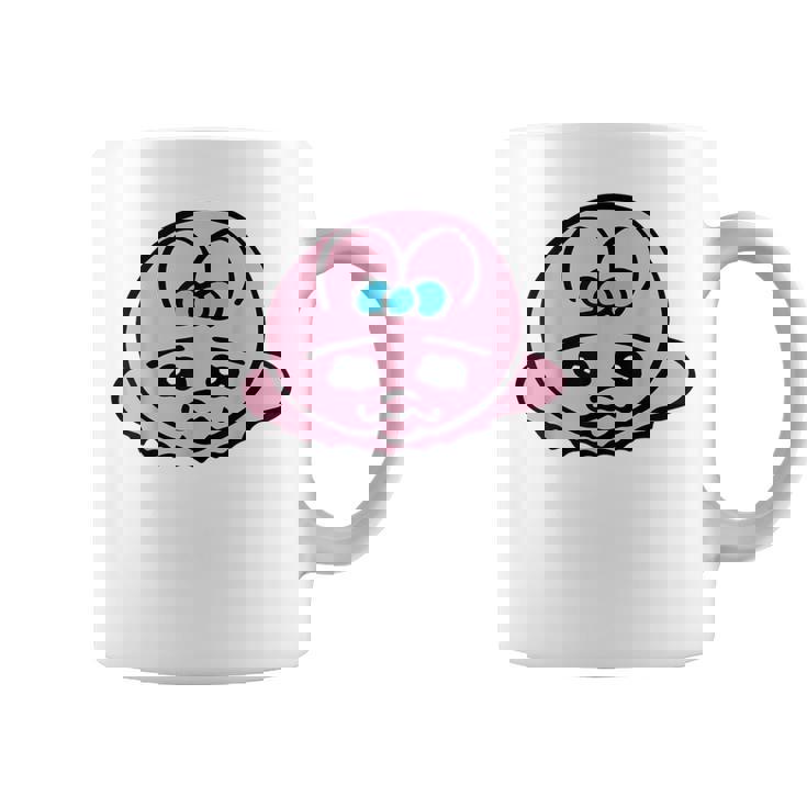 立ち往生オパンチュウサギ コーヒーマグ