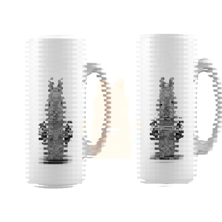 筋トレ ジム やる気がないなら家に帰れ ネザーランドドワーフ ウサギ ベージュ コーヒーマグ