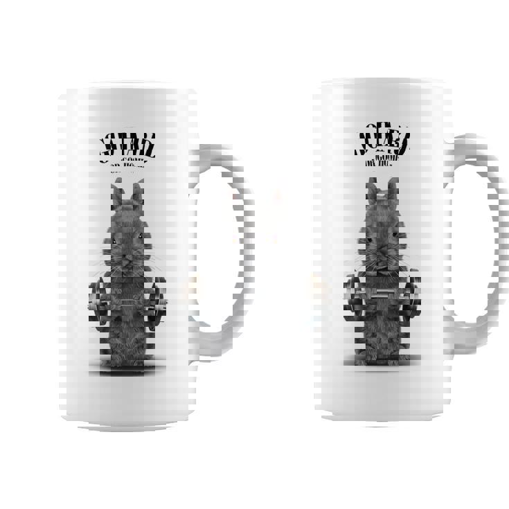 筋トレ ネザーランドドワーフ ウサギ ブルー コーヒーマグ